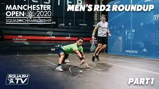 Squash: Manchester Open 2020 - Men's Rd2 Roundup [Pt.1]