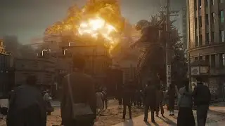 Godzilla Minus One | Escena del Aliento At&oacute;mico | Full HD UHD