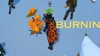 burnin - MAXED 50 ATT INFERNAL PURE PKING BOUNTY HUNTER DARK BOW MORG JAV G MAUL MSB PKING