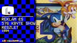 TV1 - reklám és 576 KByte Show részlet - 1994