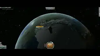 Launching my first satellite in Kerbal Space Program
