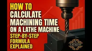 &ldquo;How to Calculate Machining Time on a Lathe Machine | Step-by-Step Formula Explained&rdquo;