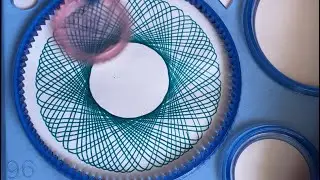 Spirograph Designs | Magic ruler | Big wisdom |#viral #trending #shortsvideo #2024 #spirograph #art 