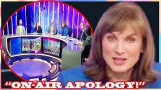 Question Time&rsquo;s Fiona Bruce issues apology minutes before BBC show ends