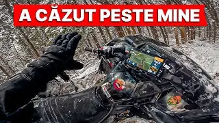 Ne-a prins VISCOLUL | ATV vlog cu ZAPADA la SIBIU ❄️