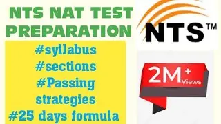 How to pass NTS Nat test | Nat test preparation 2022 #nts #education #test #gat #exam #power #study