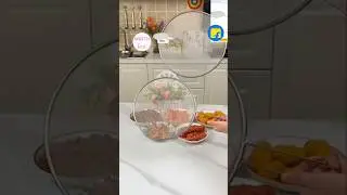 splatter screen  lid online shopping finds 🛍️🛒 #utilityproducts #kitchentools #flipkartfinds