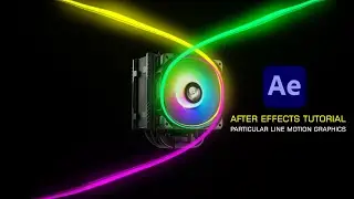 After Effects Tutorial | Streak Line Motion | Particular