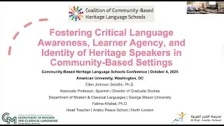 Fostering Critical Language Awareness, Learner Agency, and Identity of Heritage Speakers