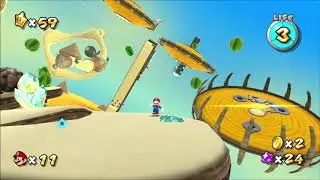 Super Mario Galaxy &mdash; Dusty Dune Galaxy &mdash; Treasure of the Pyramid
