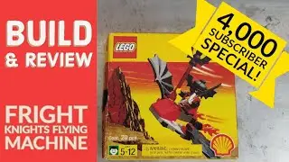 Lego Fright Knights Flying Machine | 2539 (1998) | Build and Review | 4K Subscriber Special!