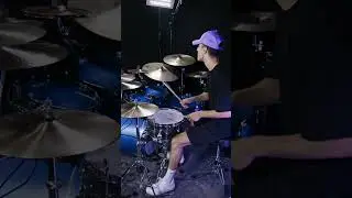 Straight Drum Groove ! #drums