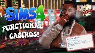 FUNCTIONAL CASINOS IN THE SIMS 🎰 | Take Your Sims To Vegas w/ This Mod!