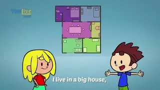 Learn English for Kids: How to describe your house