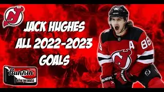 NJ Devils Jack Hughes 2022-2023 ALL GOALS Including Playoffs