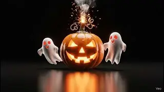 10 Minute Halloween Pumpkin Ghost Countdown Timer 🎃👻
