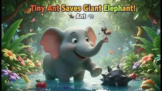 The Magical Song of the Elephant and the Ant | Fun Kids Story & Friendship Lesson 🐘🐜🌈