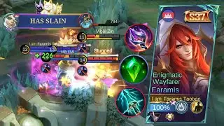 GLOBAL FARAMIS NEW 1 HIT BUILD RANKED!! (op build) Build Top Global FARAMIS 2025 - MLBB