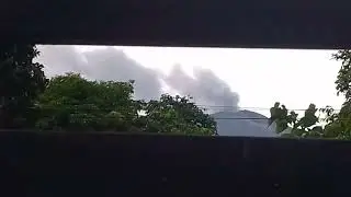 Volcanic action in philippines luckily i might go home tomorrow