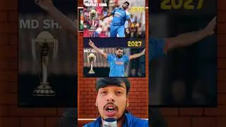 2027 World Cup mein aap kisko chunoge Mohammed Shami Harshit Rana 🤔#cricket #mohammedshami #harshit