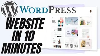 Build a WORDPRESS WEBSITE in 10 Minutes with HOSTINGER