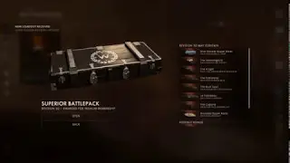 Battlefield 1 Opening  Battlepack Superior Revision 30