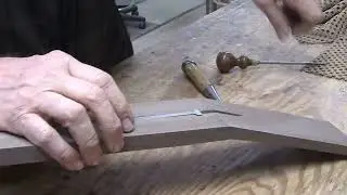 Building a Steel String Guitar Neck of Black Walnut, part 1