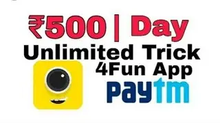 4FUN App Click Unlimited Tricks/Script Daily Self Income