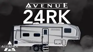 Avenue 24RK (All Access) Fifth Wheel: The perfect rear kitchen floorplan under 29ft & 8,000lbs dry!