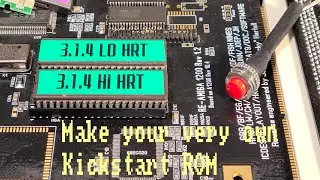 Build an Amiga 1200 custom kickstart ROM with HRTMon - Experiment [💉💉 ]