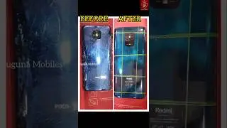 POCO M2 PRO BACK PANEL BROKEN? Watch This Fix! 🔧🔥#batteryreplacement #mobilerepairing