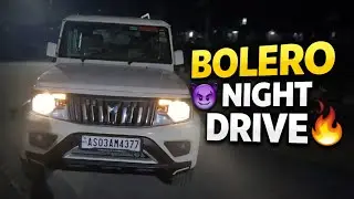 BOLERO NIGHT MODE ON 😈//#ride#india