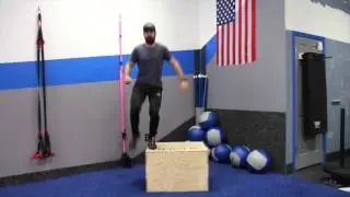 Jump Box Squats