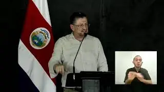 Inauguración de las mejoras al sistema de acueducto de Cóbano