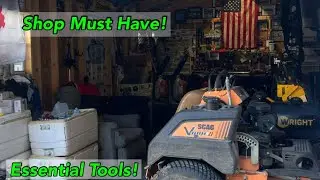 MUST HAVE Lawn Care Shop Tools | Essentials For Your Equipment
