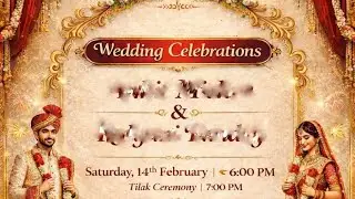 Bhai ki Shaadi ka Card Aa Gaya 💍| Wedding Card Reveal | Indian Wedding