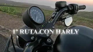PRIMERA RUTA EN HARLEY DAVIDSON IRON 883 2020-CAP 1