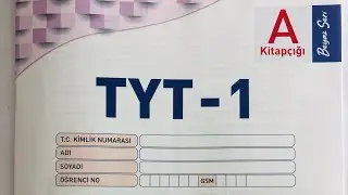 EİS YAYINLARI TYT-1 DENEMESİ TÜRKÇE TESTİ ÇÖZÜMLERİ (BEYAZ SERİ)- A KİTAPÇIĞI