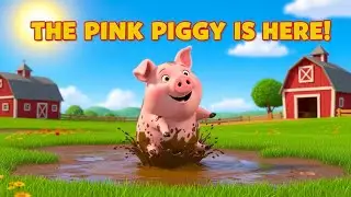 🐷 THE PINK PIGGY IS HERE! 🎉 THE FUNNIEST FARM SONG EVER! | Kids Songs