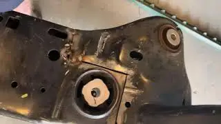 1970 Cuda Sheetmetal 11- narrowing the IRS cradle