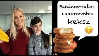 Villámgyors cukormentes banános keksz!