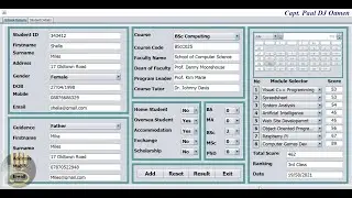 How to Create Student Management System Using MySQL Database with Java in NetBeans - Part 2 of  4