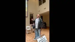 Jon Lutack, Sunbreak Ranch, Speaks at Protect Point Loma Rally Against H Barracks MegaEncampment
