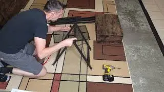TV stand and entertainment storage  FUNCTIONAL. FULL assembly video!