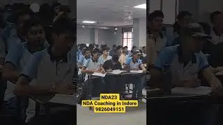 Best NDA Coaching in Indore #ndaexam #forcedefenceacademy #ndapreparation #ndamarathonclass