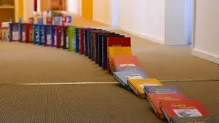 Gregs Tagebuch-B&uuml;cherdomino I Gregs Tagebuch 15: Halt mal die Luft an! I BuchstabenBande