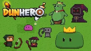 DunHero - Full Game 100% Walkthrough (Hunter Run)