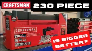 НОВЫЙ набор инструментов Craftsman Versastack из 230 предметов — лучше, чем 216 предметов?