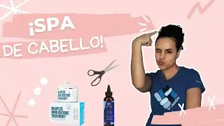 Rutina de cabello rizado SIN DEFINICIÓN DE RIZOS | SPA de cabello | SaMi Beauty #cabellorizado