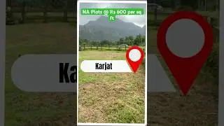 NA plot @Karjat | Rs 20 Lakh #naplots #neralplots #mumbai #housing #land #villa 📞 +91 9356946852